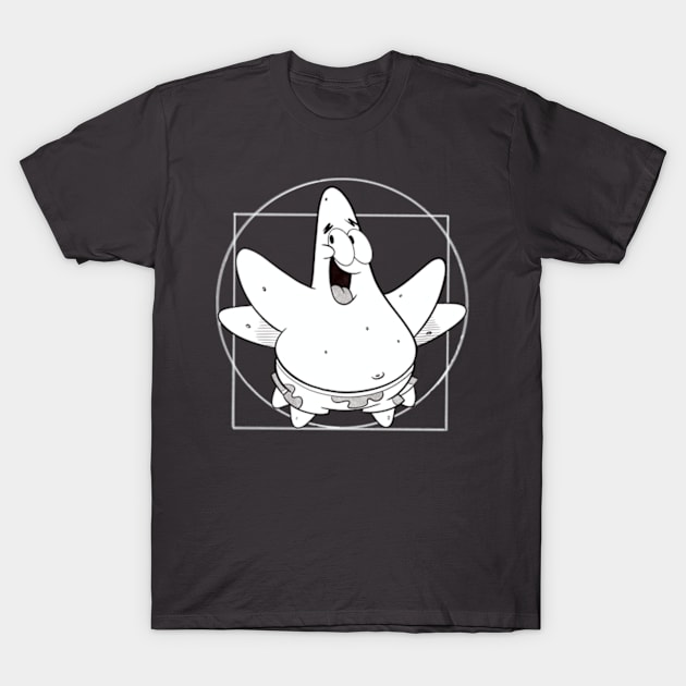 vitruvian patrick T-Shirt by creativeballoon